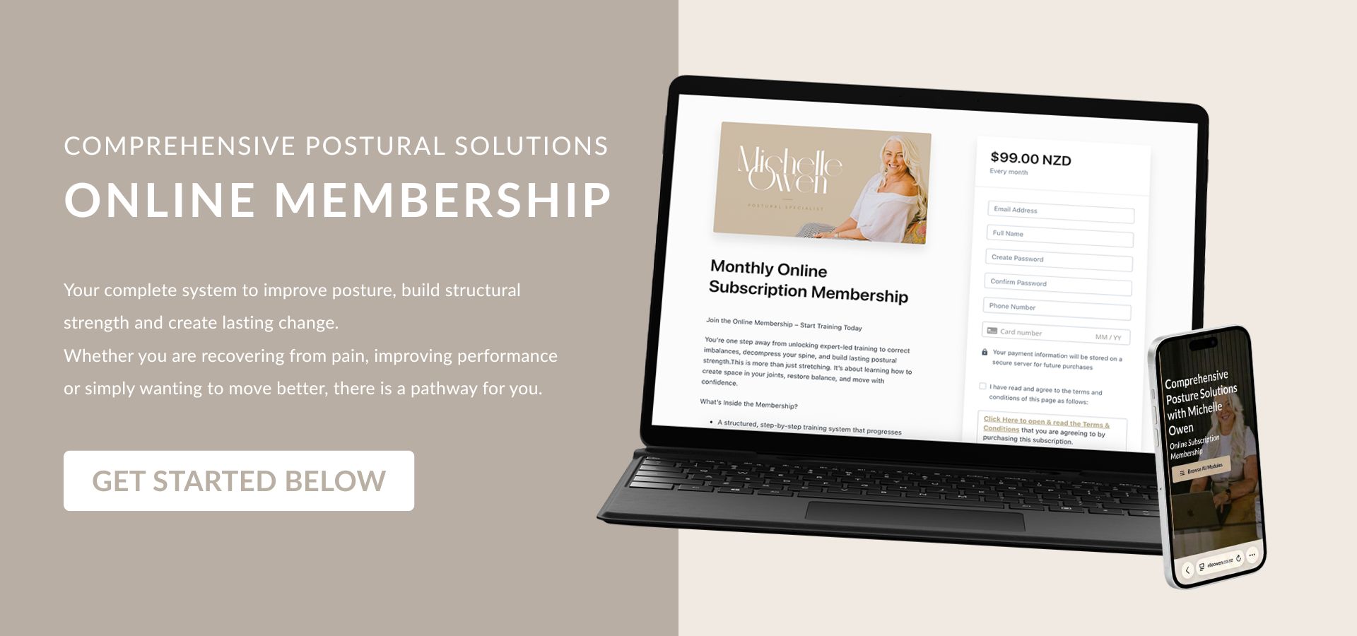 MICHELLE OWEN POSTURAL & STRUCTURAL SPECIALIST